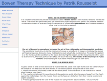 Tablet Screenshot of bowentherapytechnique.com